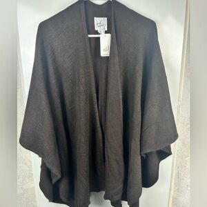 April Morin brown Classic Tailor‎ Shawl